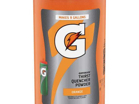 Gatorade Thirst Quencher Powder, Orange, 76.5 oz For Sale