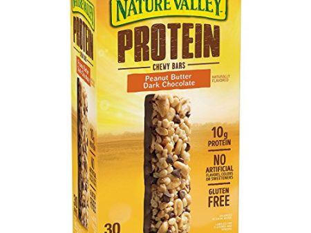 Nature Valley Peanut Butter Dark Chocolate Protein Chewy Bars (1.42 oz, 30 ct.) Discount